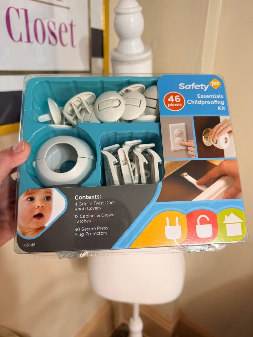 Safety 1st Essentials Childproofing Kit‎ - Gray